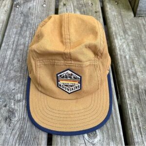 United By Blue Mountain Patch 5 Panel Hat Made For The Mountains Organic Cotton